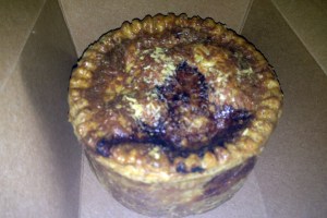 mushroom and kale royal pie from Pleasant House Bakery